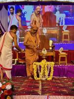 HH Swamiji's visit to Shri Mathada Vinayaka Devasthan, Salemane, Neerkanta, Shirali (16 Feb 2025)